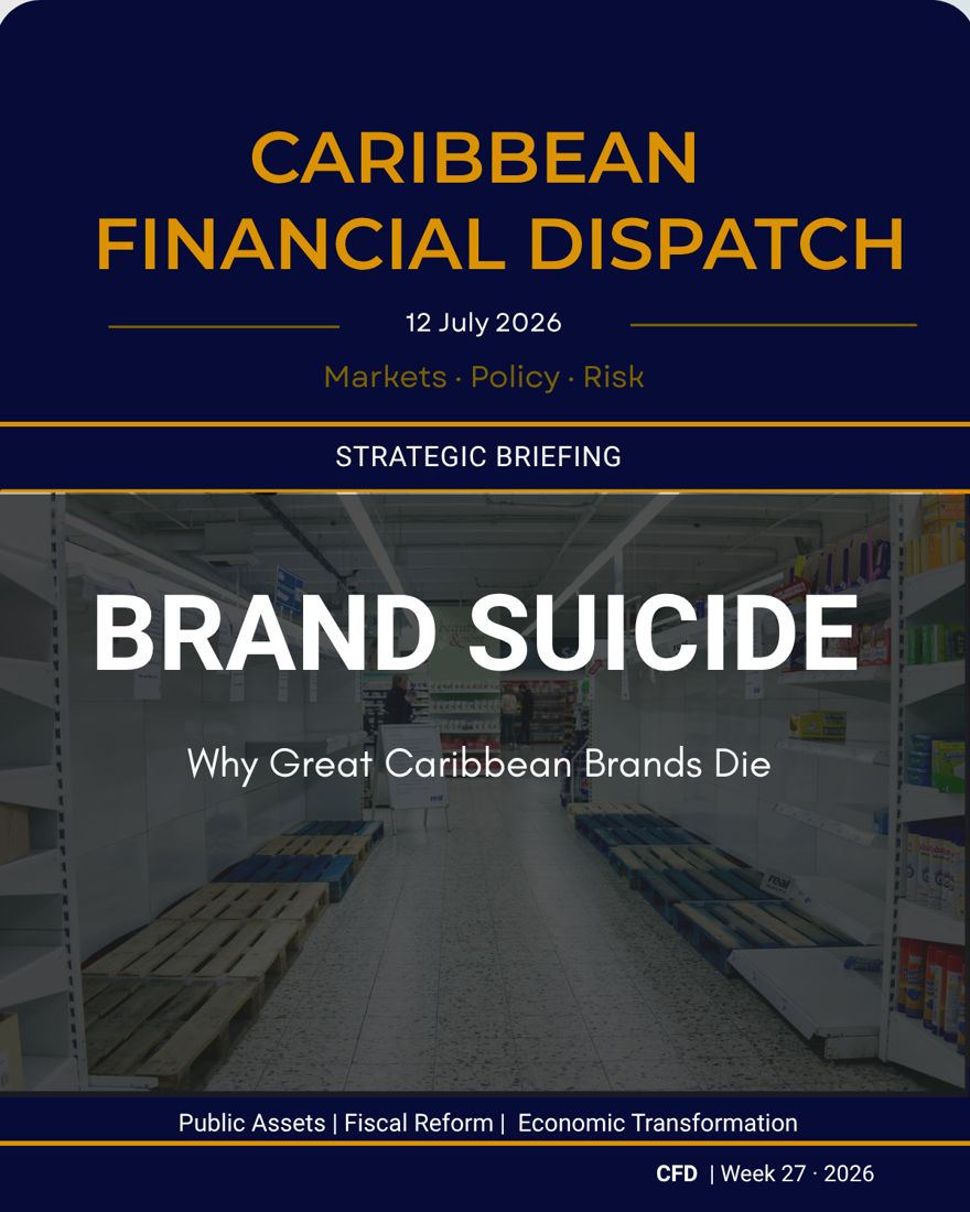 Caribbean Financial Dispatch — 12 July 2026 — Brand Suicide