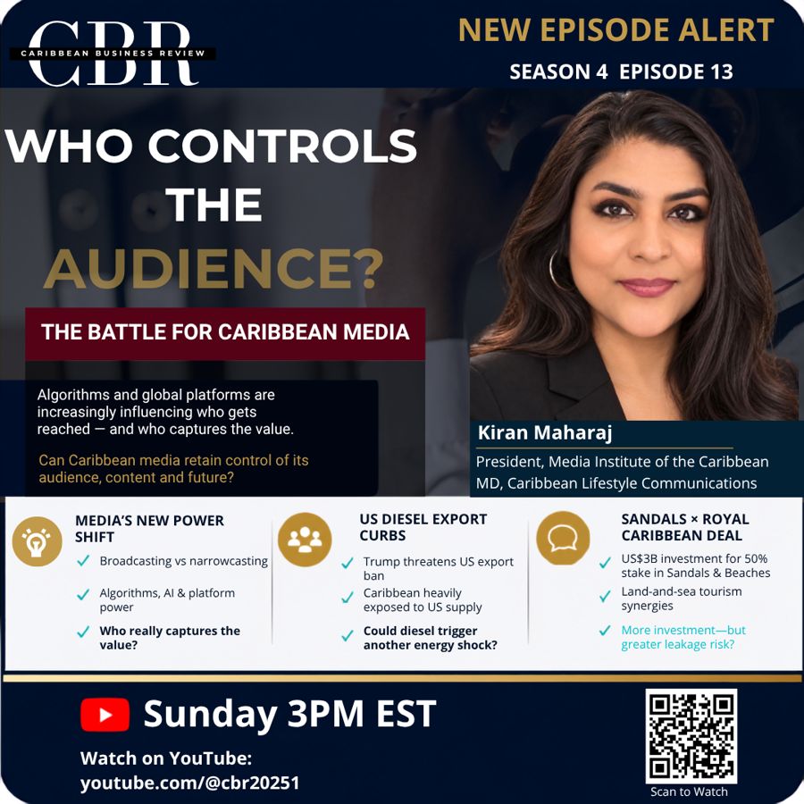 CBR Season 4 Episode 13 — Kiran Maharaj — Who Controls the Audience? The Battle for Caribbean Media